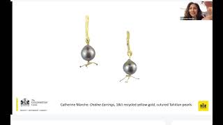 Goldsmiths Centre Stars in the Making online talk - getting started with jeweller Catherine Marche
