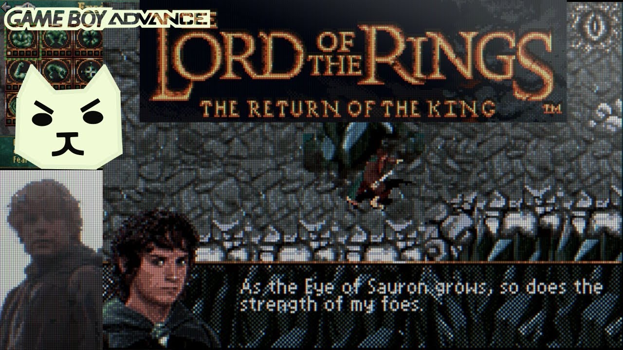 Let's Play Lord of the Rings Return of the King (GBA) | Ashgabat Cat's Let's Play That