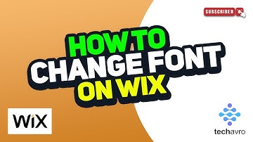 How to Change Font on Wix 2025