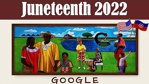 Juneteenth 2022 Google Doodle | Juneteenth The liberation of Black enslaved | Celebrating Juneteenth