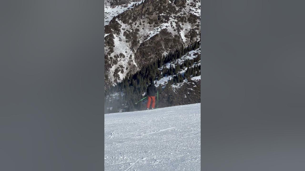 Ski resort Shymbulak. Kazakhstan. Almaty. Горнолыжный курорт Шымбулак ...