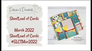 March 2022 SheetLoad Of Cards-#SLCTMar2022