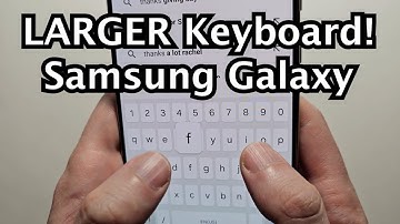How to Make Keyboard Bigger on Samsung Galaxy S24 Ultra!