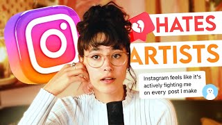 Artists on Instagram: TIRED OF THE ALGORITHM | ☆ How it feels to be an Artist on Instagram lately ☆ Guide