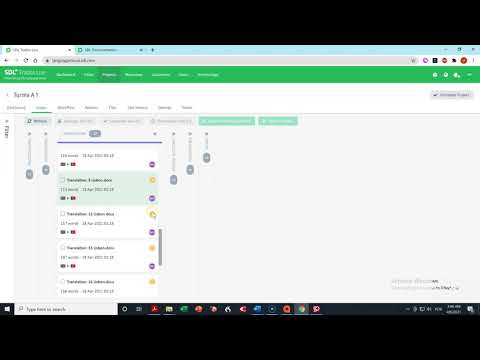 Using SDL Trados Live  Teams - (Re) Assigning users to documents to translate