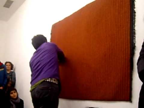Cevdet Erek's performance at Rodeo Gallery, Istanbul