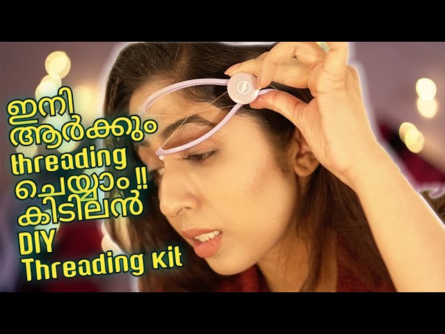 Remove Unwanted Facial Hair At Home Using Slique Threading Tool/Tweezers/Epilator