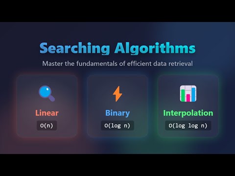 Searching Algorithms Explained: