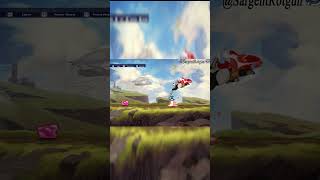 Po the dragon warrior in Brawhallala [ kung fu panda ] #short