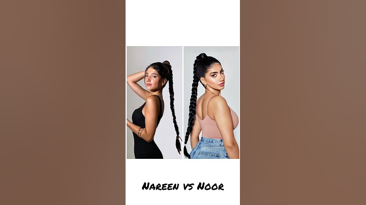 Narins Beauty Vs Noor Stars 😍 في شبه؟؟؟ #narinsbeauty #youtuber #funnyvideo