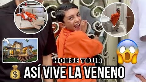 Así es la casa de LA VENENITO