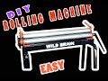 Rolling Machine DIY,  Sheet metal roller #1 /  Roladora Curvadora manual