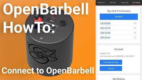 OpenBarbell HowTo: How to Do a Workout in the OpenBarbell App