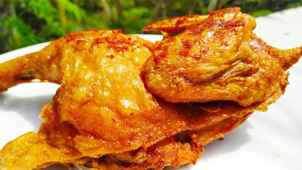 HOW TO COOK CRISPY HALF CUT FRIED CHICKEN YouTube