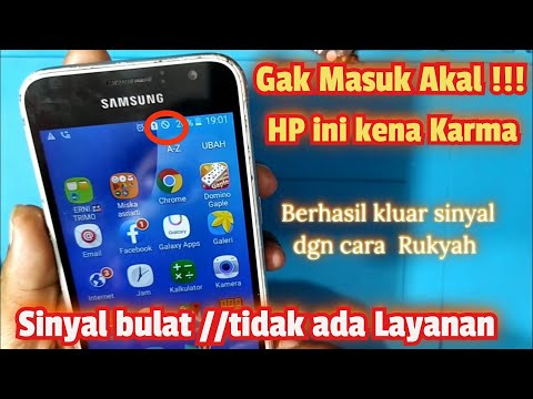 Servis HP Samsung J1 (2016) sinyal bulat//tidak ada Layanan berhasil 100%