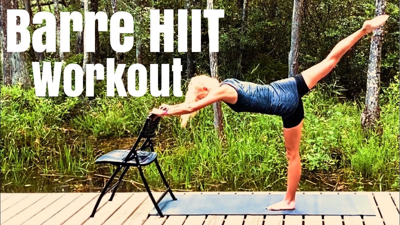 Barre HIIT Workout No Jumping YouTube