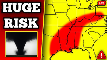 The Tornado Outbreak On April 5th, 2025, As It Occurred Live...