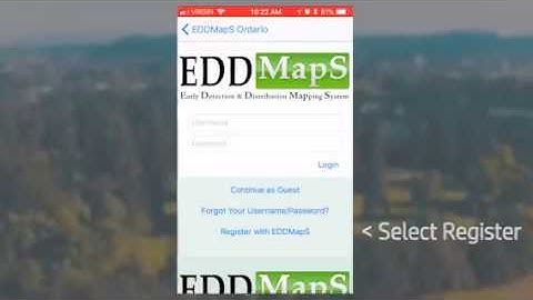 How to Download EDDMapS