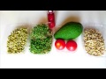 How to make avocado spread with green lentil