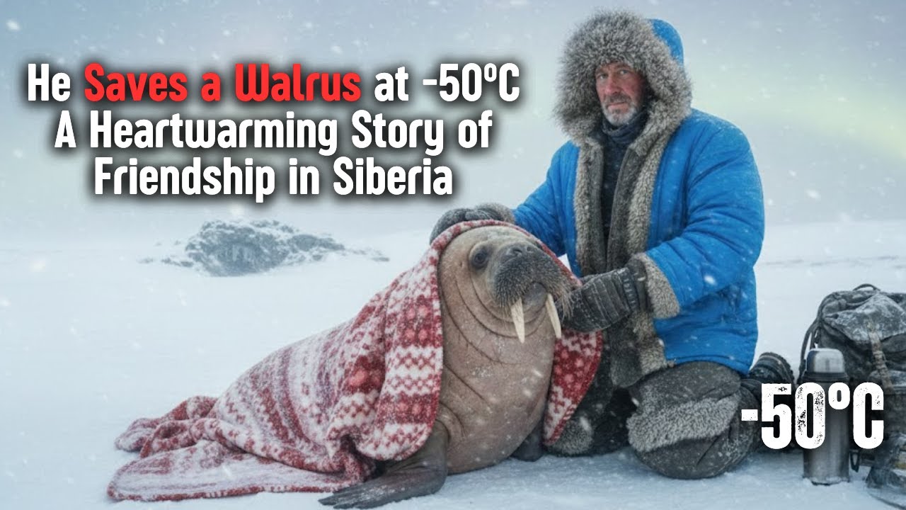 Saving a Walrus at –50°C| An Unlikely Friendship in Siberia