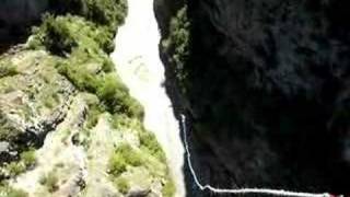 Bungee Jump at Devil's Bridge (Niouc, CH)