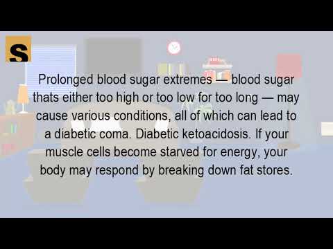 What causes someone to go into a diabetic coma - YouTube