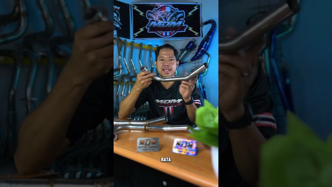 TIPE-TIPE LEHERAN UNTUK MOTOR MIO KARBU | MDM MUFFLER CHORELET 2