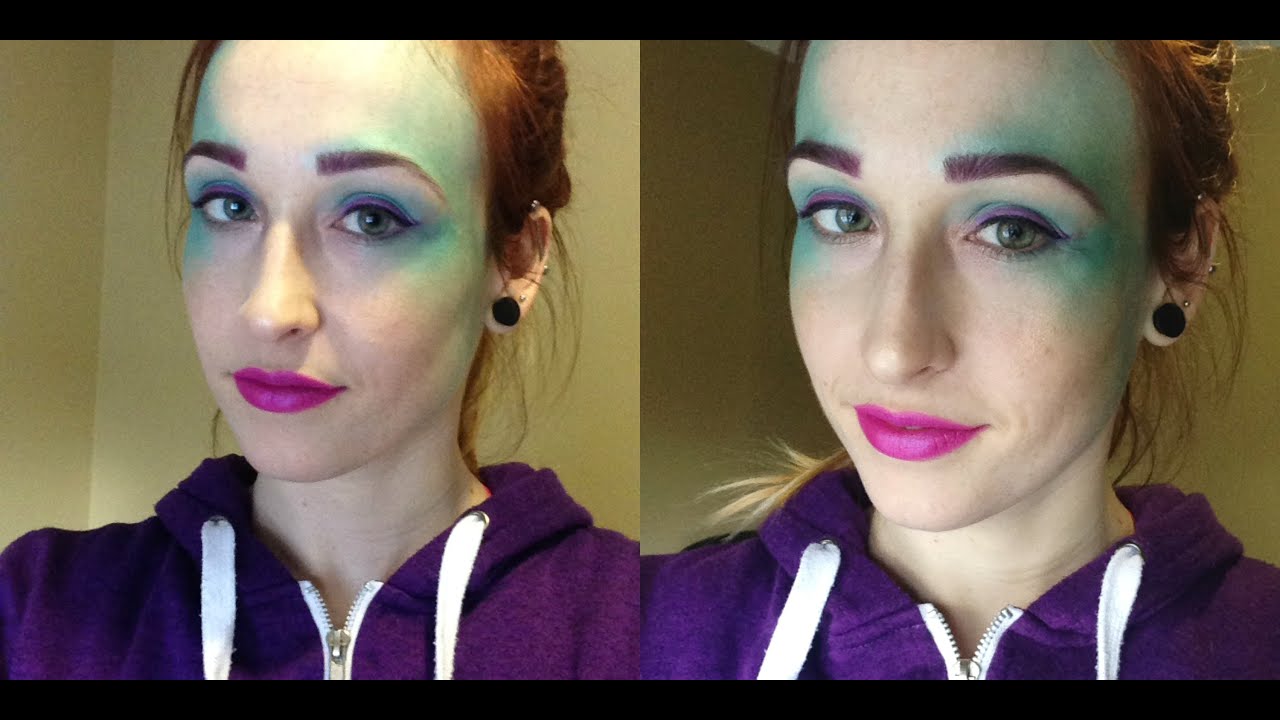 Quick Mermaid Makeup Play