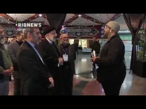 آیت الله سیدابراهیم رئیسی به مناسبت روز خبرنگار لحظاتی پیش وارد صداوسیما شد