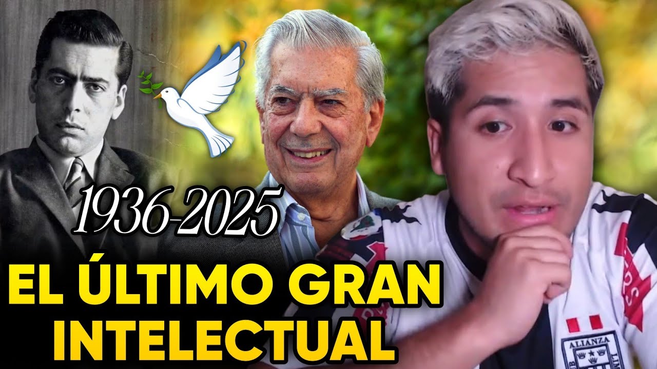 😔FANODRIC OPINA DEL FALLECIMIENTO DE MARIO VARGAS LLOSA 🕊️