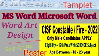 How to Make Banners in Word 2022