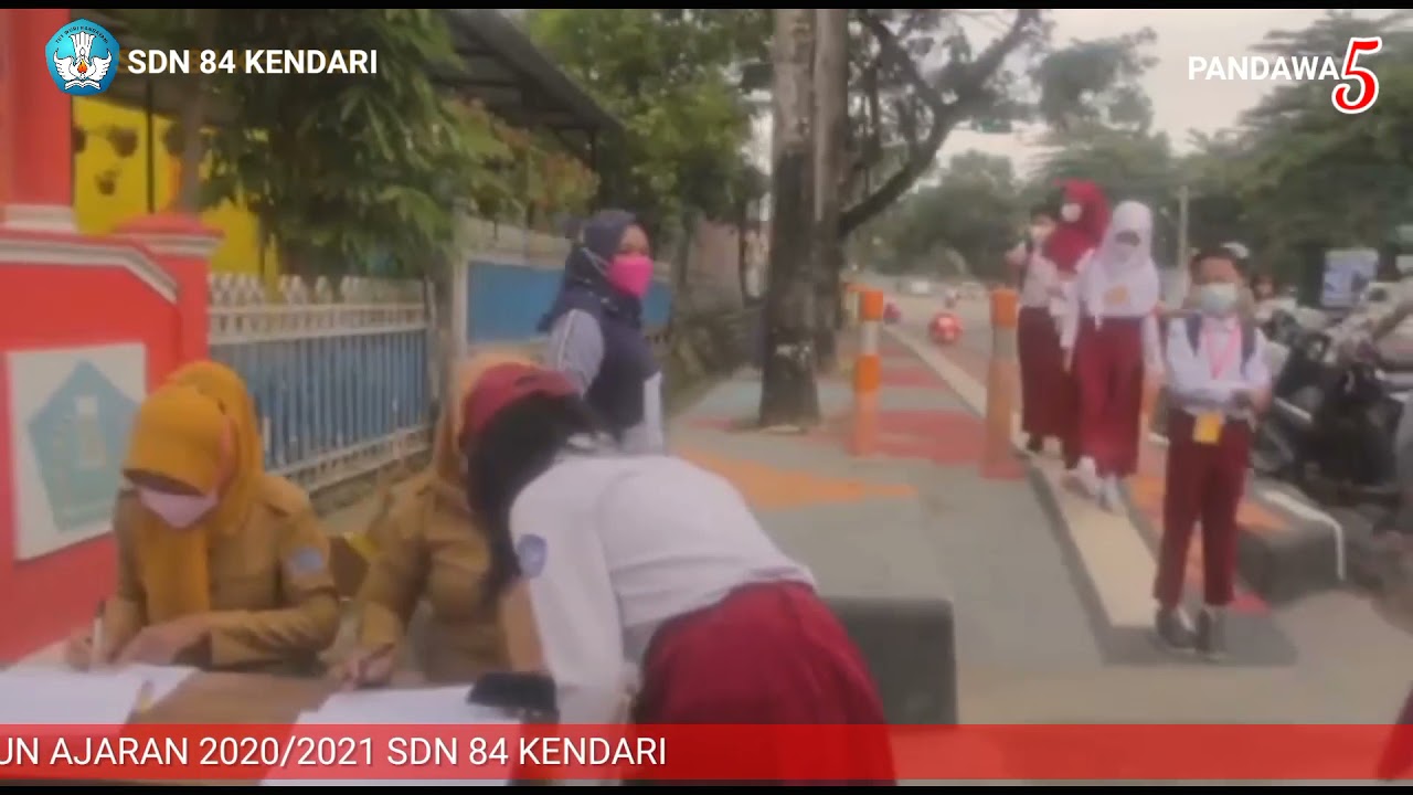 Ujian Akhir Sekolah SDN 84 Kendari Tahun 2020/2021