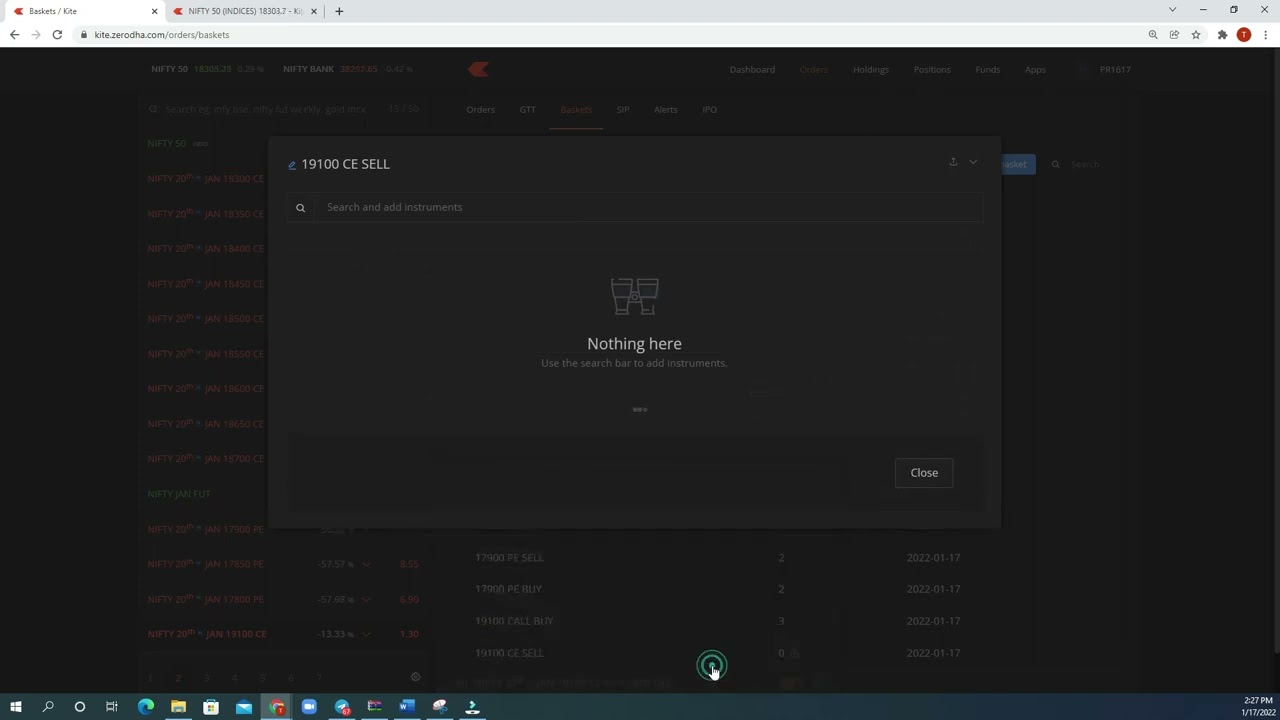 How to place large qty orders with one click on Zerodha YouTube