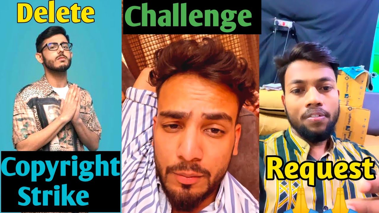 Carryminati Get Copyright Strike😱। Elvish Yadav Challenge। Manoj Dey Request। With Rohit।