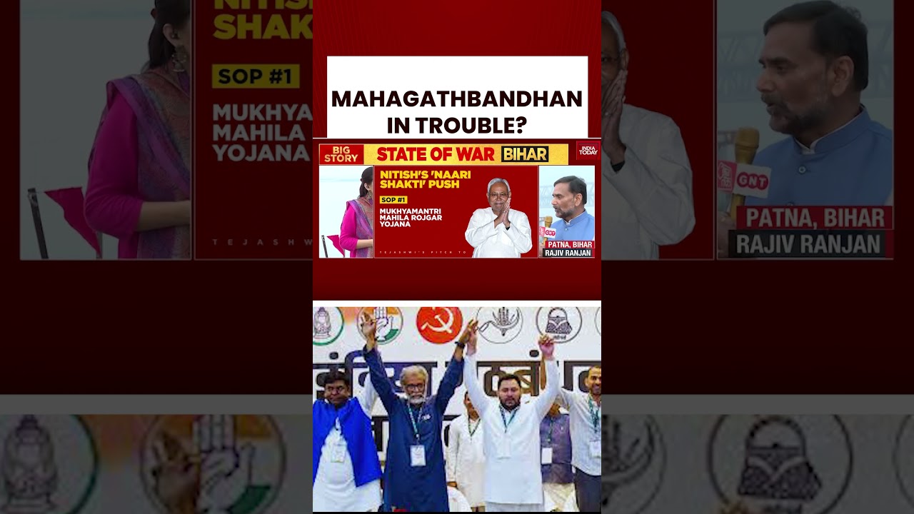 Mahagathbandhan in Trouble? Alliance Faces Infighting and Seat-Sharing Chaos in Bihar
