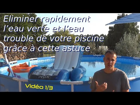 Eliminer rapidement l'eau trouble de votre piscine grace à ...