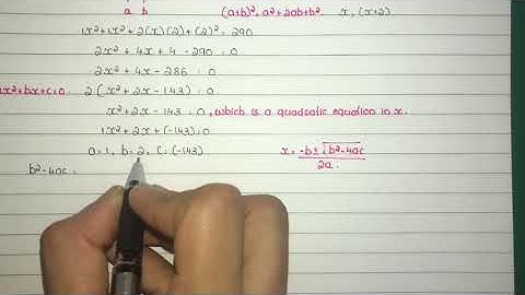 CLASS 10| QUADRATIC EQUATIONS|Find 2 consecutive odd positive integers,sum of whose squares is 290|