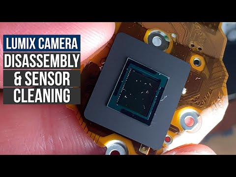 Panasonic Lumix TZ / ZS Compact Camera Disassembly & Sensor