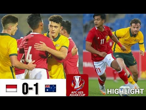 Highlight Timnas Indonesia U-23 (0-1) Australia U-23 Kualifikasi Piala Afc Asia