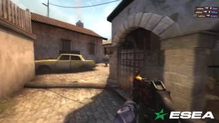 CS: GO UMP-45 SMG Quad Kill Round by Dignitas Rubino vs Selfless - Jumping UMP Shot!