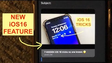 How to show link preview in Mail app on iPhone (iOS 16)