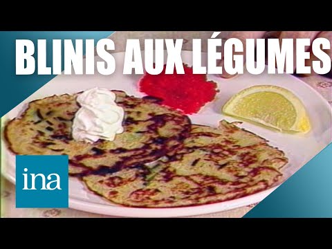 Recipe: Vegetable Blinis 🥒🥔 | INA Vintage Recipes