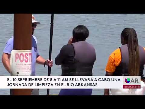 Jornada de limpieza del Río Arkansas en North Little Rock