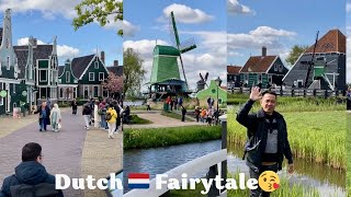 Zaanse Schans Walking Tour 🇳🇱 | Windmills, Dutch Village & Cheese Tasting