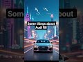 some things about Audi R8