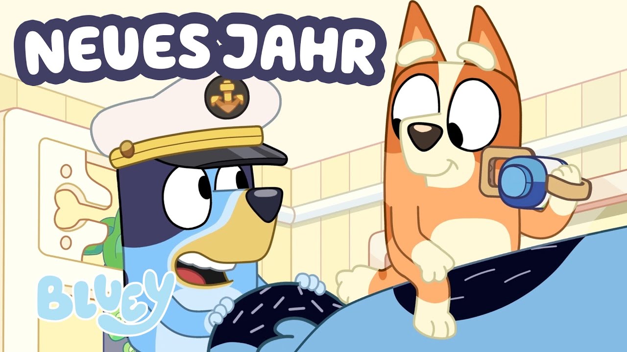 Neues Jahr, mehr Bluey! 🎉 ☺️ | Bluey - Deutsch Offizieller Kanal