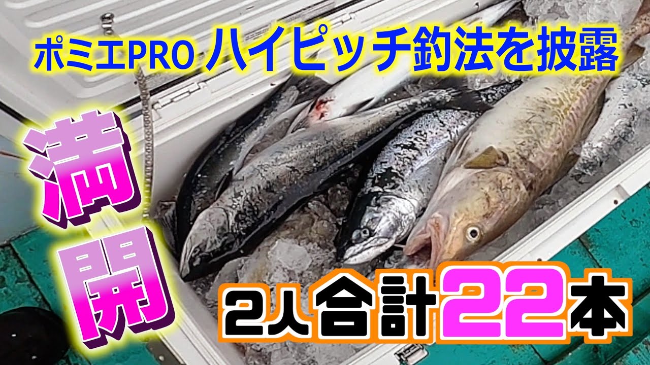 【桜鱒】空気を読まない男 ポミエPROが、わっち出演を翌週に控え、テンションアゲアゲの大爆釣！だもんだから自分に釣れるのは残った外道ばかり😢