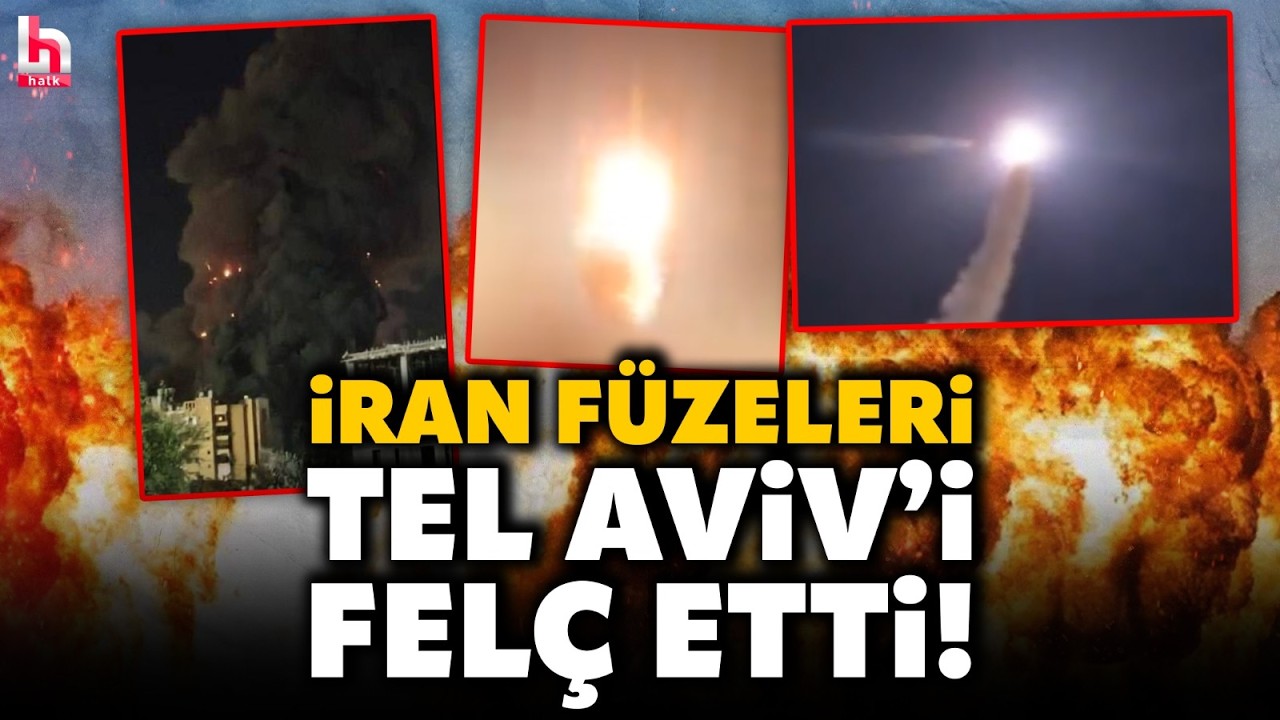 Savaş şiddetlendi: İran, en etkili füzeleri ile İsrail'in başkentini vurdu; Tel Aviv'de yıkım büyük!