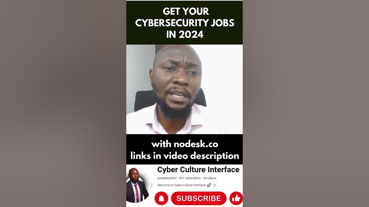 How To Find Remote Cyber Security Jobs In 2024 - nodesk.co - YouTube