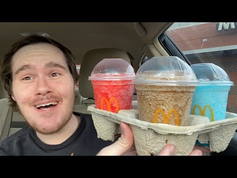 McDonald’s Frozen Coca-Cola, Frozen Fanta Wild Cherry, and Frozen Fanta ...